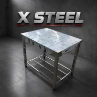 میز کار استیل صنعتی l تولیدمستقیم X STEEL l