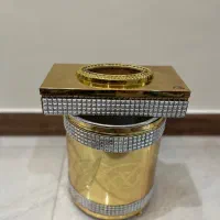 جا دستمال کاغذی و سطل