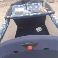 تخت پارک و صندلی ماشین و صندلی غذا مارک good baby
