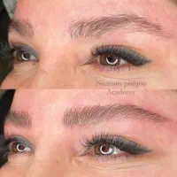 مدل میکروبلیدینگ ابرو برای آکادمی نازنین پیشجو