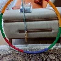 لوازم ورزشی حلقه کمری وطناب ورزشی  برای بزرگسال