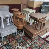 گل میز با عسلی همه رنگ موجوده