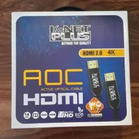 کابل HDMI فیبر نوری K Net Plus مدل AOC طول 30 متر|قطعات و لوازم جانبی رایانه|کرمانشاه, |دیوار