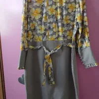 شومیزمانتویی گل دار