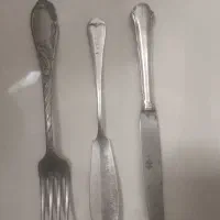 قاشق چنگال قدیمی