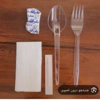 قاشق و چنگال یه بار مصرف