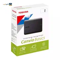 هارد اکسترنال 2 ترابایت توشیبا مدل(Canvio Basics)