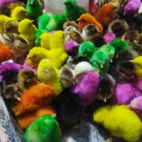 جوجه رنگی کمتر از پول تخم آن