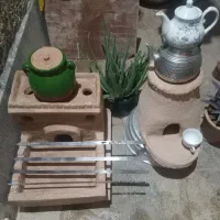 تنور گلی سفالی