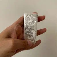 شمش ۲۵۰ گرمی نقره