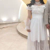 لباس مجلسی مزون دوزی شده سایز ۴۰ تا ۴۴