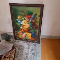 تابلو گل سه بعدی