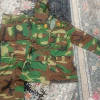لباس نظامی پلنگی همراه پوتین نو