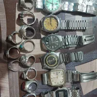 ساعت و انگشتر عتیقه