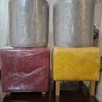 پاف کنار سالن و باغ