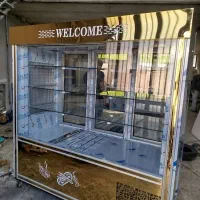 یخچال تک درب ، ایستاده ، ویترینی