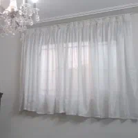 فروش پرده نو   آماده، بلندی 1/5 و عرض 2