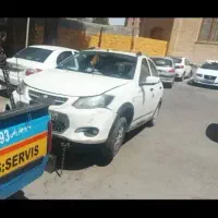 یدک کش جرثقیل امداد خودرو بر