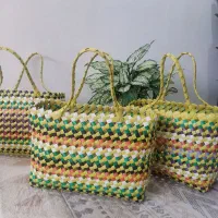 سبد تسمه ای با رنگ بندی جذاب