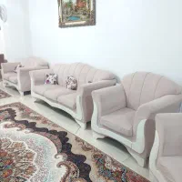 مبل ۷نفره راحتی به همراه جلو مبلی و عسلی