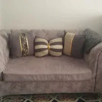 مبلمان چستر با جلومبلی وعسلی