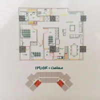 130متری پهنهB بلوکN1/2 طبقات بالا تسویه