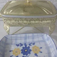 سوفلله خوری با مرغ خوری گل پنبه ایی