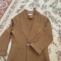 کت قهوای مجلسی نو