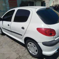 پژو 206 مدل 89 لاکاغذی شاسی سالم
