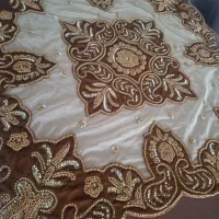 رو میزی بزرگ سنگ دوزی