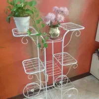 استند گل سفید