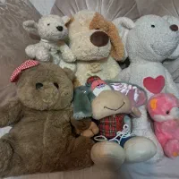 ۶عدد عروسک در حد نو