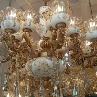 لوستر طرح فرشته سرامیکی (تخت جمشید)