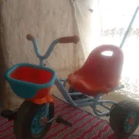 سه چرخه کودک با دسته هدایت والدین