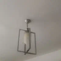 لوستر تک پنجره  استیل