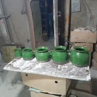 دیزی سفالی  گلدان ظروف سفال