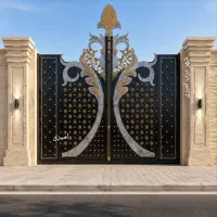 آماده نصب تک لت درب اتوماتیک ایمن سازی باغ