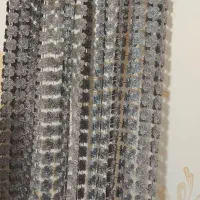 دانتل کناری  پرده طرح  شکوفه