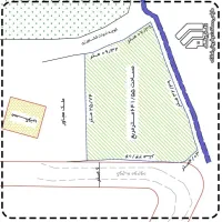 فروش۶۴۱متر زمین مسکونی باامتیازاب برق