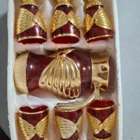 سلام  یک دست پارچ ولیوان نو برای دکوری