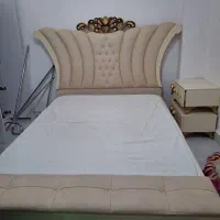 تخت خواب دونفره با تشک طبی رویال