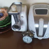 چرخ گوشت تفال و سرخ کن در حد نو