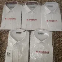 پیراهن فرم مردانه سفید