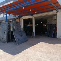 درب حیاط لیزری