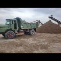 حمل شن ماسه با کمپرسی کمترین قیمت آو گلال