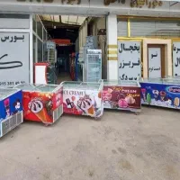 یخچال فریزر بستنی چرخدار حمل و جابه جایی اسان