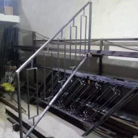 نرده راه پله وپله اسپیرال