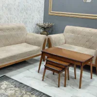 ست مبل۷ نفره و ۴ عدد پشتی