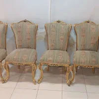 صندلی نهارخوری 4تا مبل استیل