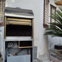 کباب پز زغالی استیل